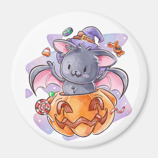 Aimant d'Halloween (Devant)