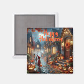 Aimant d'Halloween (Recto/Verso)