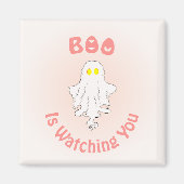 Aimant d'Halloween | Boo Vous Regarde (Devant)