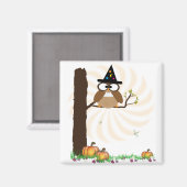 Aimant d'Halloween Chouette (Recto/Verso)