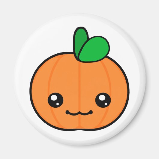 Aimant d'Halloween Citrouille de Kawaii (Devant)