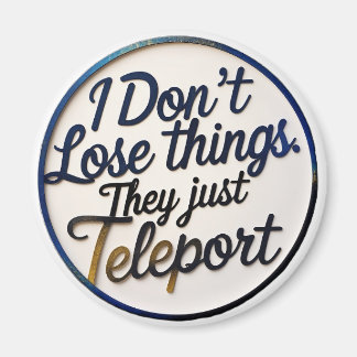 Aimant DHD amusant - Humour Neurodivergent, Quirky