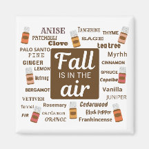 Aimant d'huile essentielle de l'automne