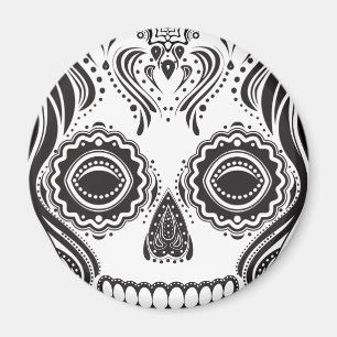 Aimant Dia de los Muertos That Girl Skull