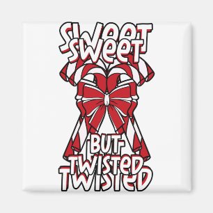 Aimant diabète Candy Cane Blood Sugar Diabetic