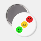 Aimant Diagonal Moody Stoplight Sans Stripe (Recto/Verso)