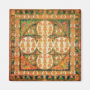 Aimant Diagramme cosmique Mandala pour la méditation