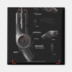 Aimant Diagramme d'un pistolet