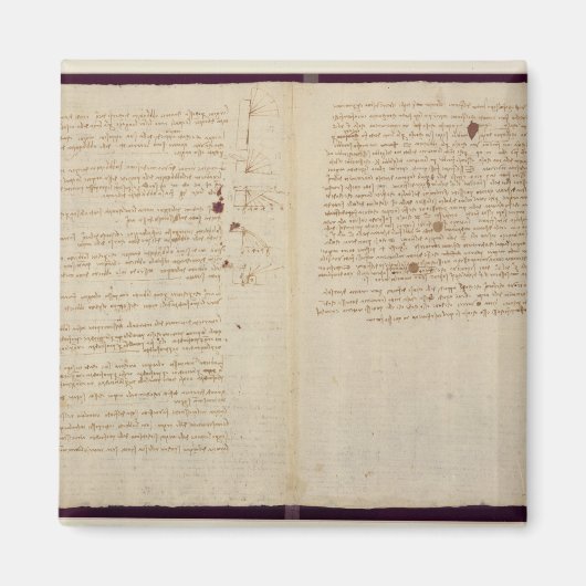 Aimant Diagrammes scientifiques (Devant)