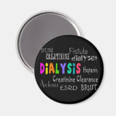 Aimant Dialyse Terminologie Cadeaux (Recto/Verso)