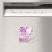 Aimant Diamant dans une rose personnelle de mariage (In Situ (Lave-vaisselle))