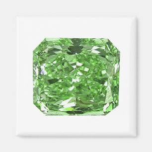 Aimant Diamant Vert Fantaisie