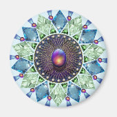 Aimant Diamants et perles 1 (Devant)