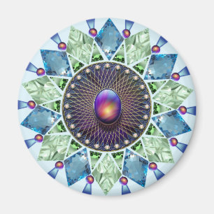 Aimant Diamants et perles 1