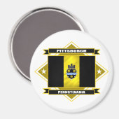 Aimant Diamond de Pittsburgh (Recto/Verso)