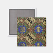 Aimant Diamond print ecclesiastical wallpaper design (Recto/Verso)
