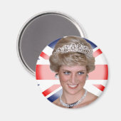 Aimant Diana Union Jack (Recto/Verso)