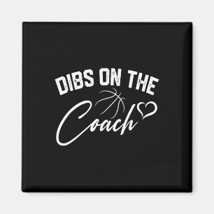 Aimant Dibs Sur L'Entraîneur Cute Basketball Entraîneur F