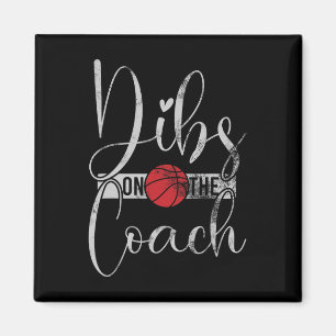Aimant Dibs Sur L'Entraîneur De Basketball Pour Basketbal
