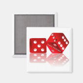 Aimant Dice Las Vegas (Recto/Verso)