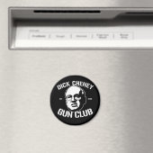 Aimant Dick Cheney Gun Club (In Situ (Lave-vaisselle))