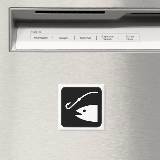 Aimant d'icône de pêche (In Situ (Lave-vaisselle))