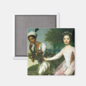 Aimant Dido Elizabeth Belle et Lady Murray (Recto/Verso)