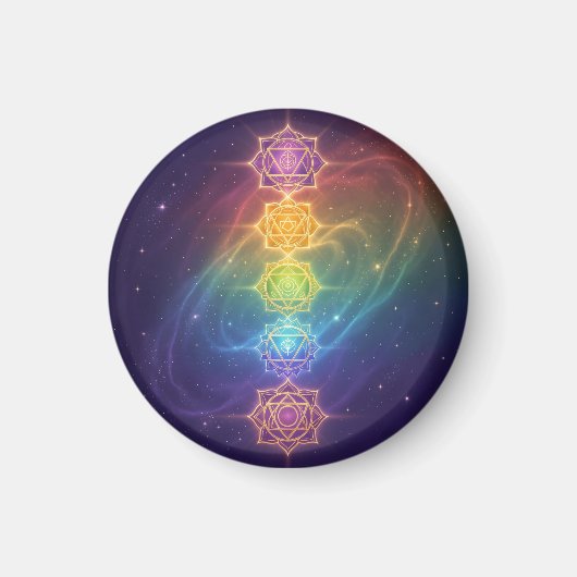 Aimant Die 7 Chakren´11 (Devant)