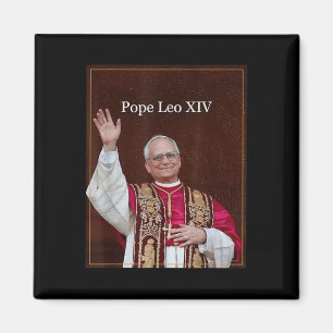 Aimant Dieu Béni Pape Leo Xiv Chemise, Pape Leo Xiv