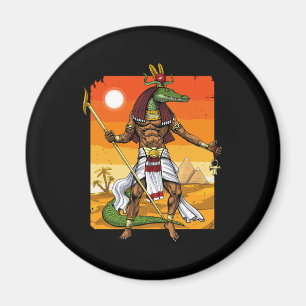 Aimant Dieu égyptien antique Sobek