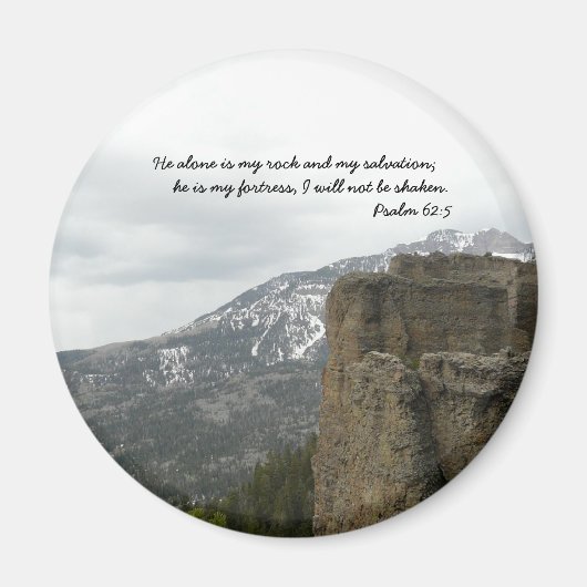 Aimant Dieu est mon Rocher & Salon (Devant)