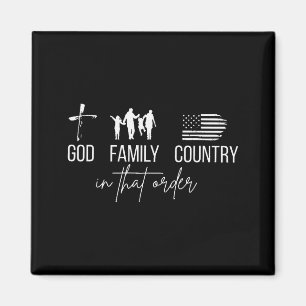 Aimant Dieu Famille Pays Dans Cet Ordre Patriotique Chris