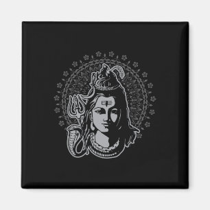 Aimant Dieu hindou Lord Shiva Mahadeva Trident Hindouisme