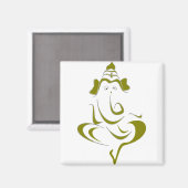Aimant Dieu indien Ganesha (Recto/Verso)