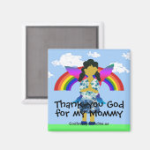 Aimant Dieu merci pour ma maman (Recto/Verso)