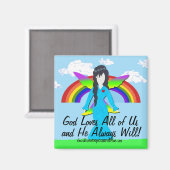 Aimant Dieu nous aime tous et il le fera toujours! (Recto/Verso)