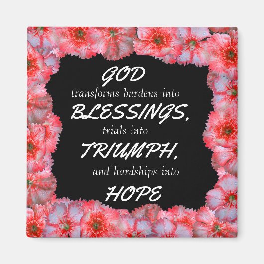 AIMANT DIEU TRANSFORME LES BÉNÉFICES (Devant)