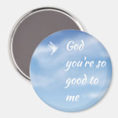 Aimant Dieu, tu es si bon pour moi Citation inspirante (Recto/Verso)