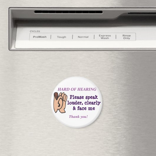 Aimant Difficile à entendre (In Situ (Lave-vaisselle))