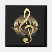 Aimant Digne - Or (Devant)