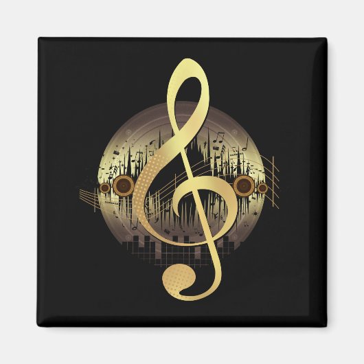 Aimant Digne - Or (Devant)