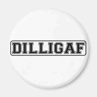 Aimant DILLIGAF - Drôle grossier "Ai-je l'air de donner u