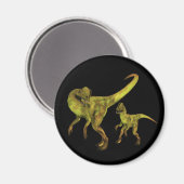 Aimant Dilophosaurus (Recto/Verso)