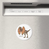 Aimant Dilophosaurus dessin animé (In Situ (Lave-vaisselle))