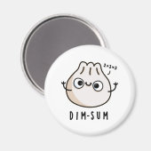 Aimant Dim-sum Funny Dimsum Math Pun (Recto/Verso)