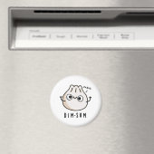 Aimant Dim-sum Funny Dimsum Math Pun (In Situ (Lave-vaisselle))