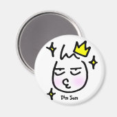 Aimant Dim Sum Princess (Recto/Verso)
