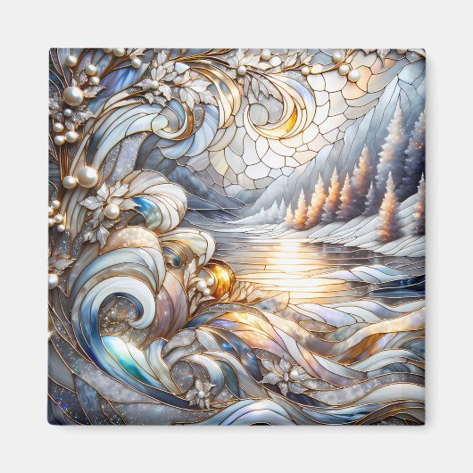 Aimant d'Imaginaire d'hiver (Devant)