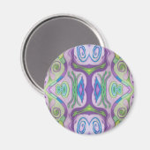 Aimant d'Imaginaire vert pourpre (Recto/Verso)