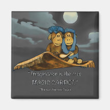 aimant d'imagination singe